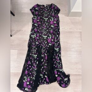NWT! Free People Black Lace Dress Maxi Dress
